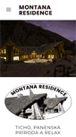 Mobile Screenshot of montana-residence.eu